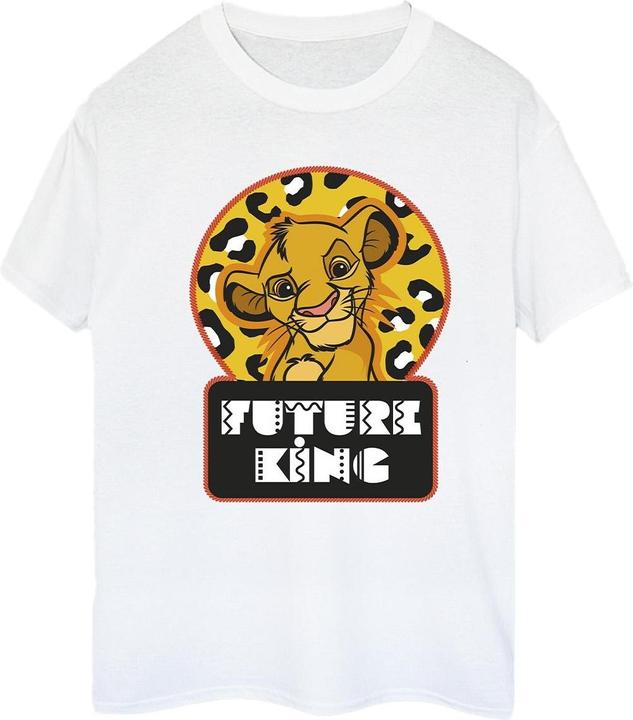 Actual product image Disney Womens/Ladies The Lion King Future Simba Cotton Boyfriend T-Shirt (S)