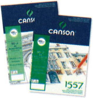 Canson 1557 (A3, Plain, Soft cover)