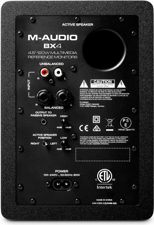 Produktbild M-Audio BX4BT (Aktiv, Paar, 1x 50 W)