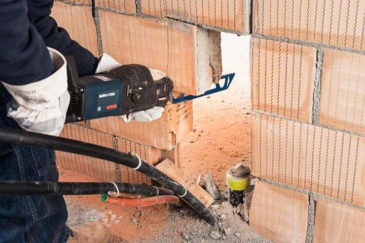 Produktbild Bosch Professional Zubehör EXPERT ‘Hollow Brick’ S 1543 HM Säbelsägeblatt, 10 Stück