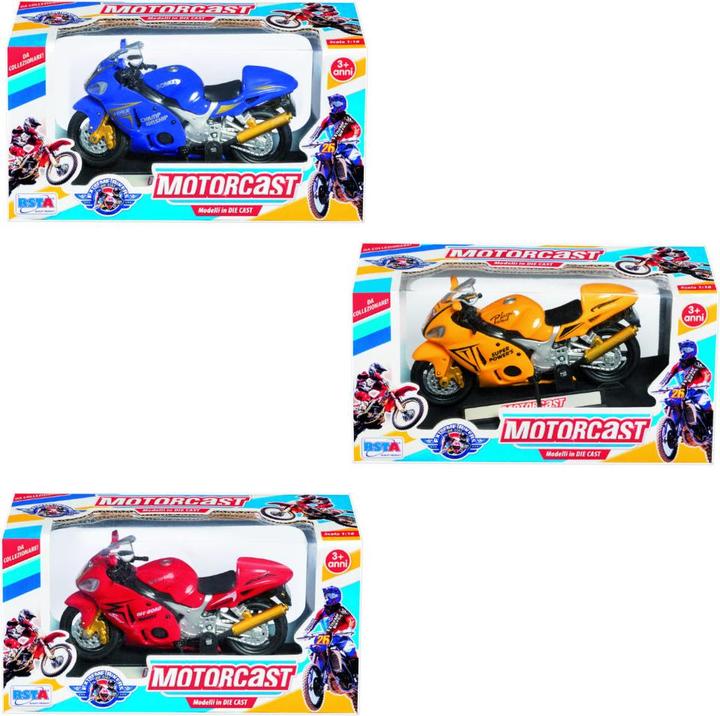 Actual product image Rs Toys Moto Die Cast 2 Ass.Te Motorcast