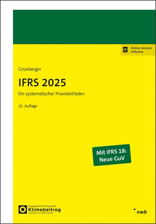 Produktbild Grünberger:IFRS 2025 (Deutsch, David Grünberger, 2024)