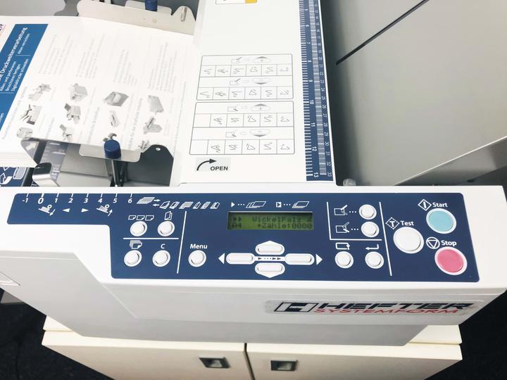 Actual product image Hefter Systemform Folding machine TF MEGA-A Plus (A6, A4, A3, A5)