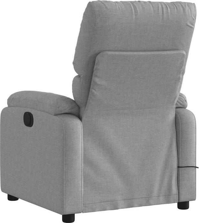 Produktbild VidaXL Massagesessel Hellgrau Stoff,Farbe: Hellgrau,Material: Stoff