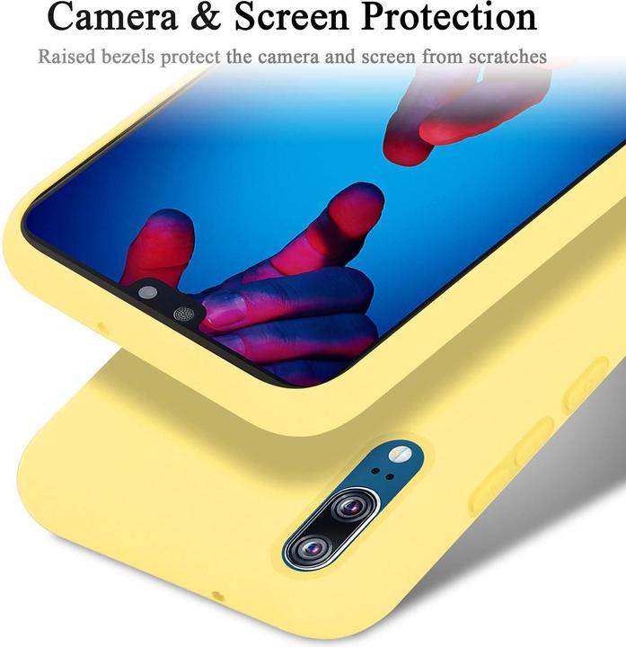 Actual product image Cadorabo TPU Liquid Silicone Case Cover (Cubot P20)