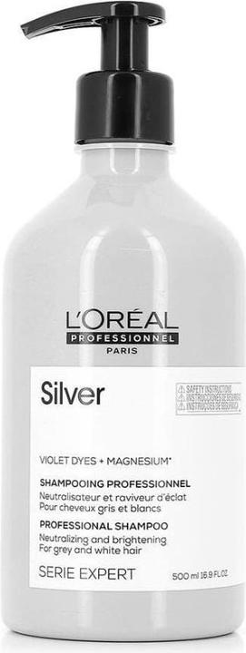 Actual product image L'Oréal Professionnel SILVER shampoo 500 ml (500 ml, Liquid shampoo)