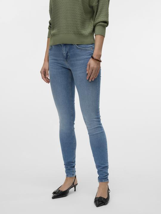 Produktbild Vero Moda VMLUX Mid Rise Slim Fit Jeans Slim Fit Jeans (32)