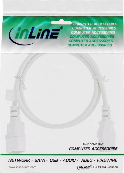 Actual product image InLine Cold device extension (0.30 m, C13)