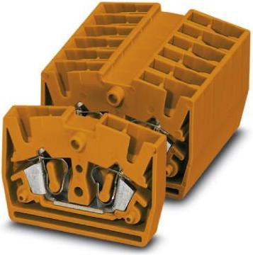 Actual product image Phoenix Contact MSB 2,5-M OG 3244096 Mini feed-through terminal 0.08 mm² 2.50 mm² Orange 50 pcs.