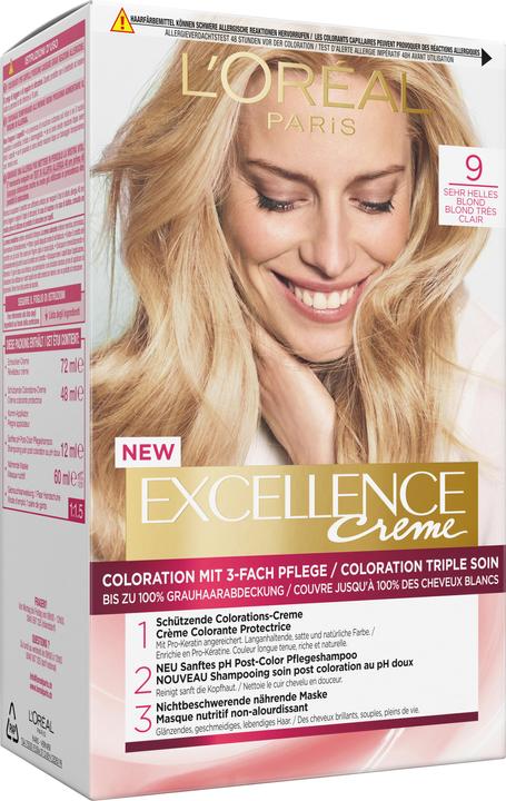 Image du produit L'Oréal Paris Excellence (9 Blond clair)