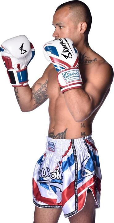 Produktbild 8Weapons Boxing Gloves, Shift, white-navy-red, 10 Oz (10 OZ, 10)