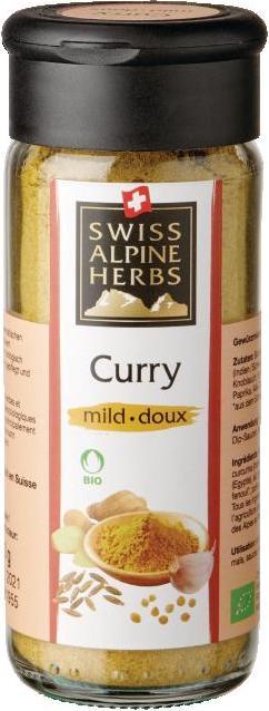 Immagine prodotto Swiss Alpine Herbs Curry (40 g)
