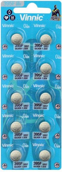 Immagine prodotto Vinnic 395F - 10 pile a bottone (10 pz.)
