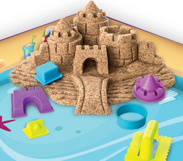 Actual product image Spin Master Kinetic Sand Beach Day Fun Kit