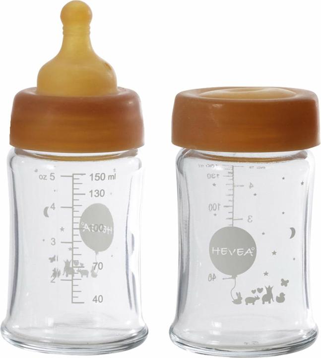 Hevea Glasflasche 2 x 150 ml (150 ml)