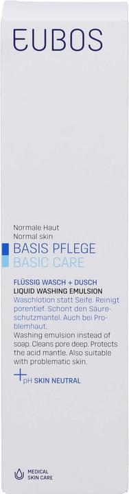 Actual product image Eubos FLUESS BLUE WITH DOSING DISPENSER, 400 ml FLU (400 ml)