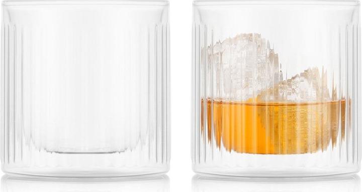 Bodum Set de 2 verres double paroi - Whisky (3 dl, 2 x, Verre à whisky)