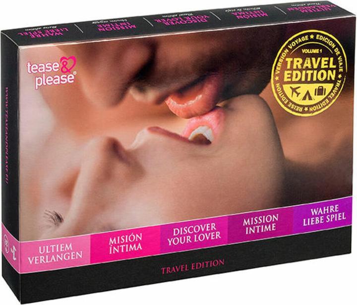tease & please Wahre Liebe Spiel Teil 1 Reise Edition (Brettspiel, Deutsch, Spanisch, Französisch, Englisch)