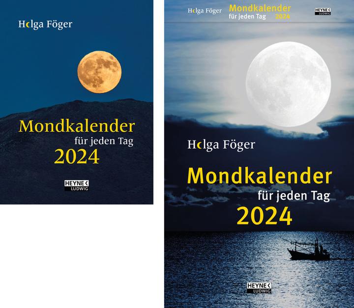 Produktbild Heyne Ludwig Mondkalender für jeden Tag (13 x 21 cm, Deutsch)