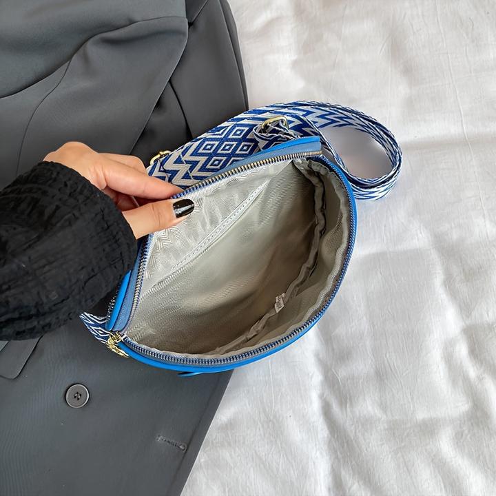 Image du produit Only-Bags.Store Sac à bandoulière, sac en cuir PU avec fermeture éclair, plusieurs couleurs, doublure en polyester