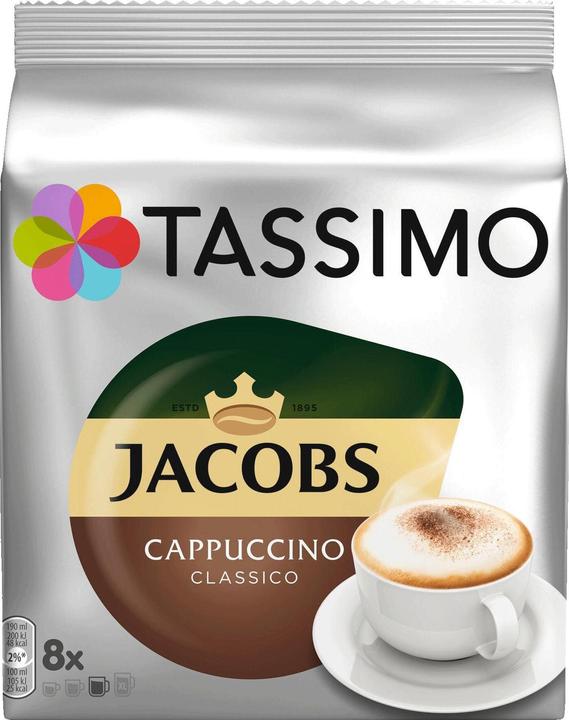 Actual product image Tassimo Jacobs Cappuccino T-Disc (8 x Port.)