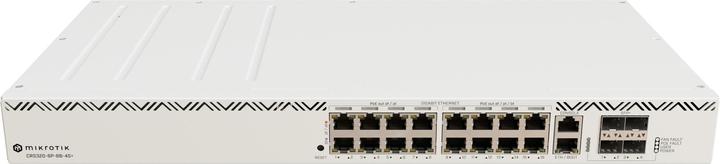 Immagine prodotto MikroTik SWITCH NETTO 18 PORTE 1000M 4SFP+/CRS320-8P-8B-4S+RM (21 Porti)