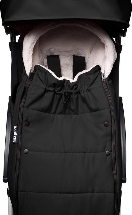 Actual product image Babyzen YOYO Footmuff - Black
