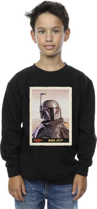 Immagine prodotto Star Wars The Mandalorian Boba Fett Felpa Ragazzi (152, 158)