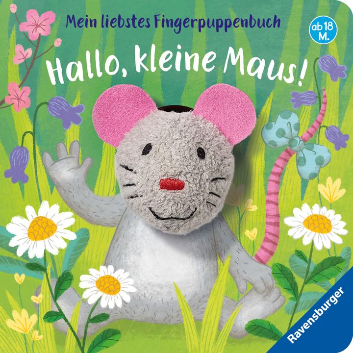 Image du produit Ravensburger Mon livre préféré de marionnettes à doigt : Bonjour, petite souris (Allemand)