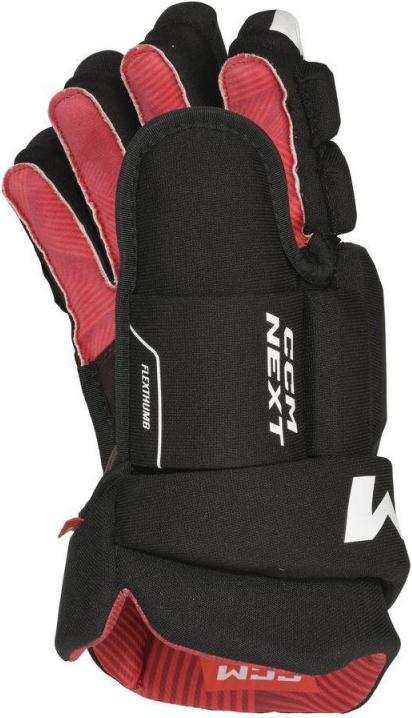Image du produit CCM NEXT JR Gants de hockey (10"/25 cm, Blanc/Noir) (10)