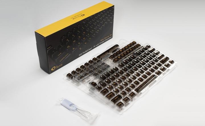 Actual product image Akko ASA Clear Printed Keycap