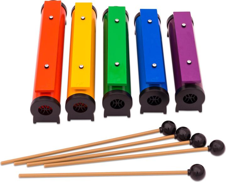 Actual product image Betzold Musik Round-Sound Tubes, Chromatic Complement (Set)