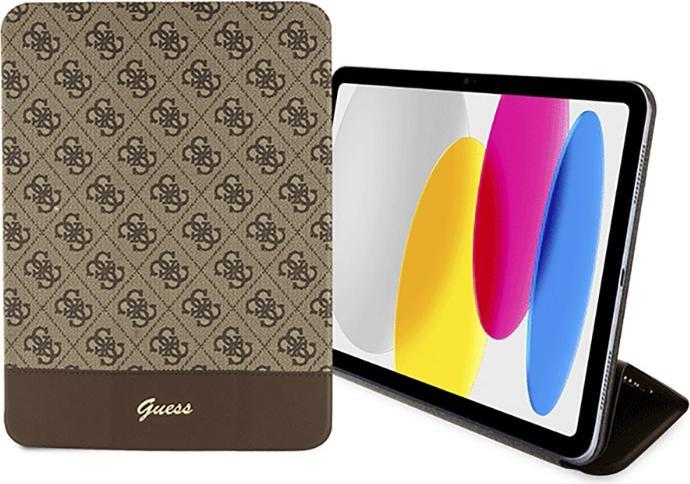 Immagine prodotto Guess 4G Stripe Allover per Apple iPad 10.9 (2022) - marrone (iPad 10.9 (2022))