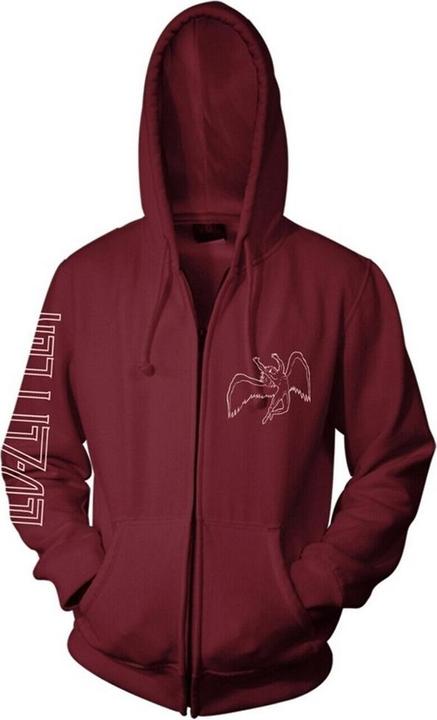 Led Zeppelin Kapuzenpullover Mit Reissverschluss