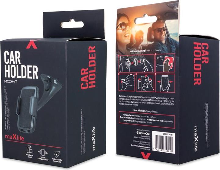 Produktbild Maxlife car holder MXCH-01 black