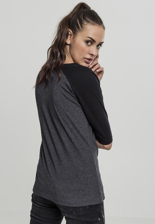 Produktbild Urban Classics Ladies 3/4 Contrast Raglan Tee (5XL)