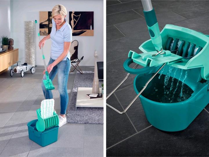 Produktbild Leifheit Set Wischtuchpresse Profi Compact mit Bodenwischer (1 Stk.)