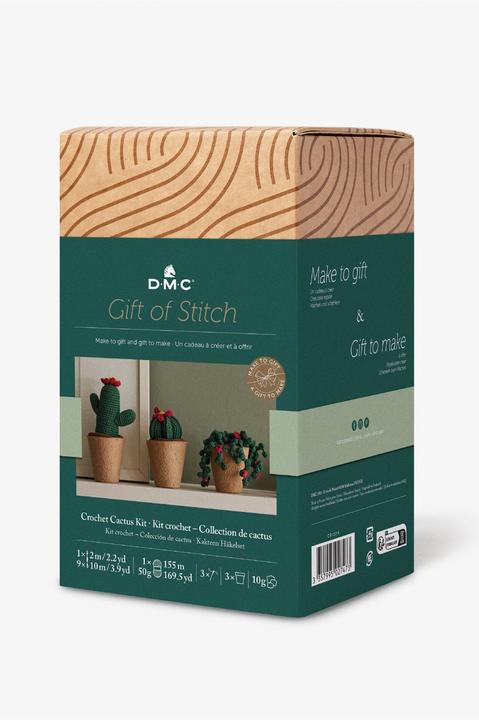 Immagine prodotto DMC Gift of Stitch Set per uncinetto Amigurumi Cactus