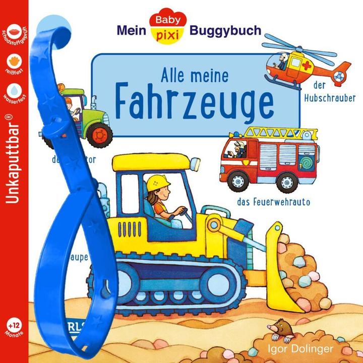 Actual product image Mein Baby-Pixi 134 -Buggybuch: Alle meine Fahrzeuge (German)