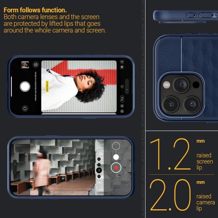 Produktbild Caseology Parallax Mag Magsafe Iphone 15 Pro Midnight Blue (Apple iPhone 15 Pro)