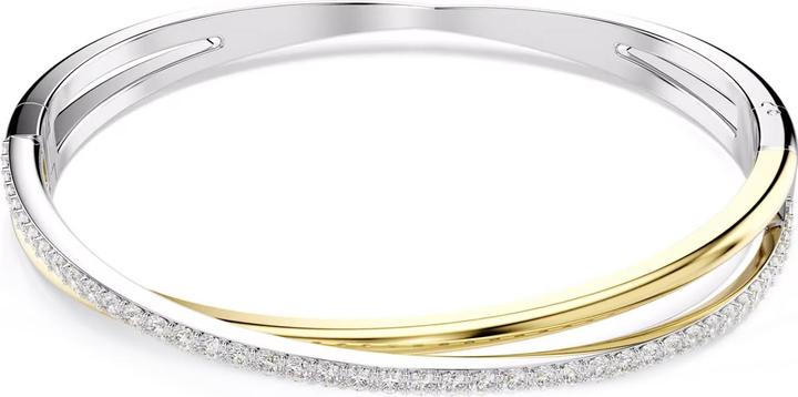Produktbild Swarovski Hyperbola Armreif Rundschliff Weiss (Swarovski Metall)