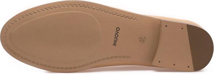 Immagine prodotto Inuovo Questa scarpa slip-on alla moda è realizzata in pelle di alta qualità e con una catena decorativa (39)