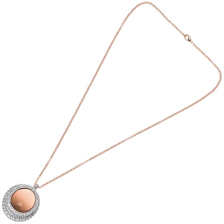 Image du produit Ottaviani Collier en or rose et bronze plaqué rhodium