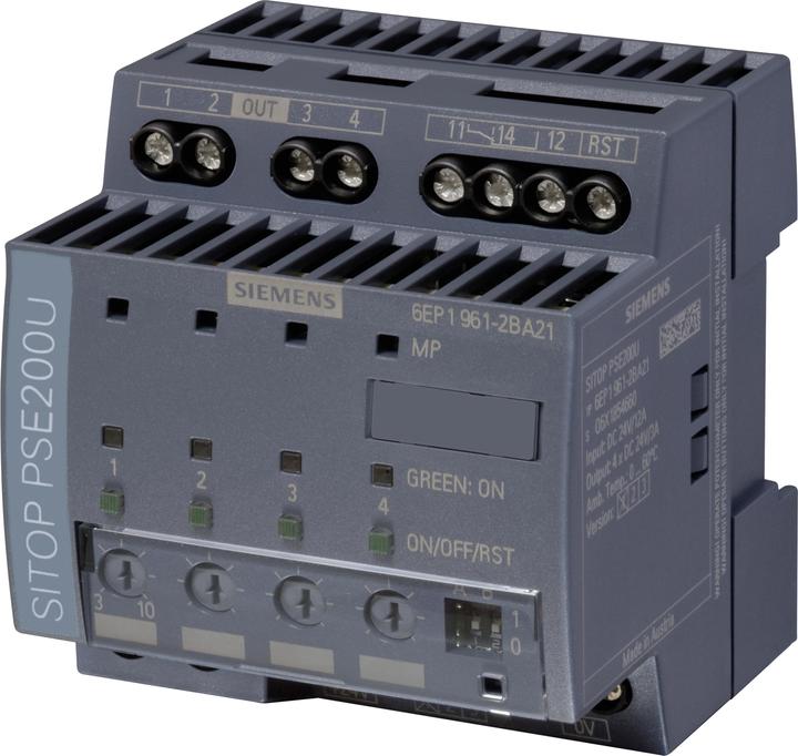 Actual product image Siemens Electronic fuse 6EP196
