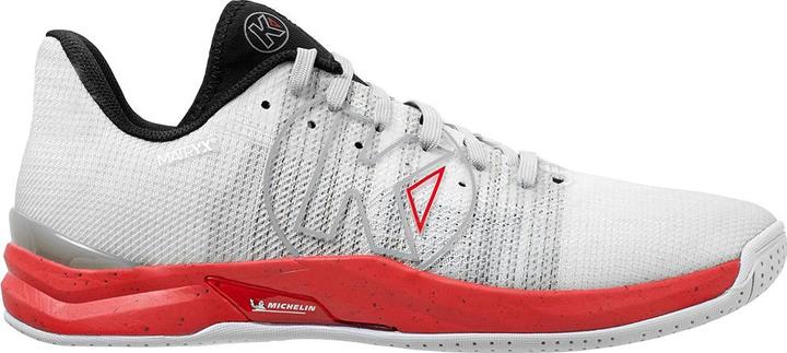 Image du produit Kempa Chaussures de handball Attack One 2.0 blanc/rouge (43)