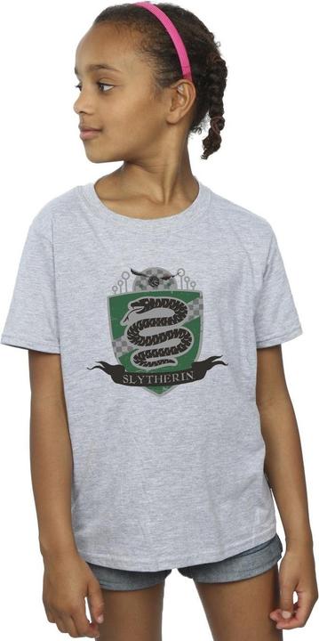 Produktbild Slytherin Chest Badge TShirt Mädchen (140, 146)