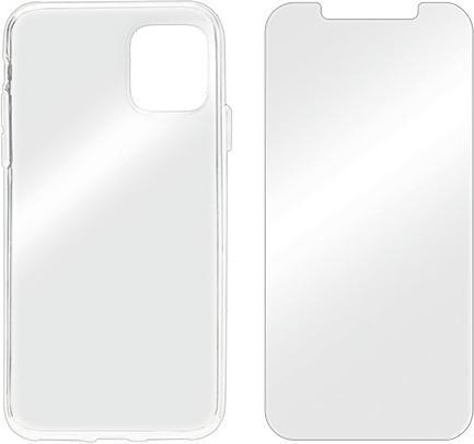 Productafbeelding Displex Real Glass, 2D Panzerglas + Handyhülle (1 Stuk, Apple iPhone 12, Realme 12 Pro+)