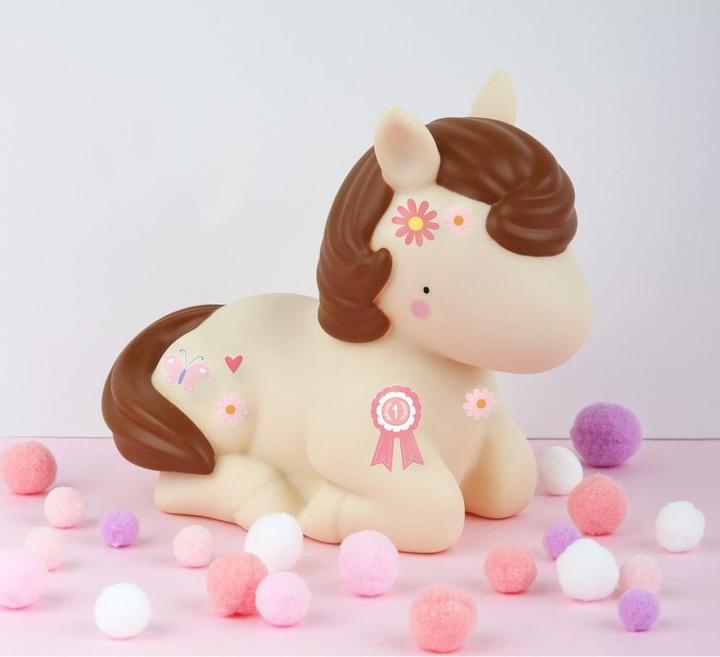 Immagine prodotto A Little Lovely Company Luce notturna per bambini Cavallo Maxi con adesivo