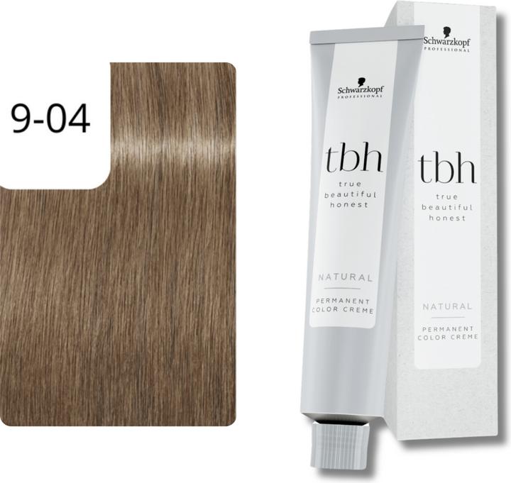 Actual product image Schwarzkopf Professional TBH Hair Color (9-04 Extra Light Blonde Natural Beige)