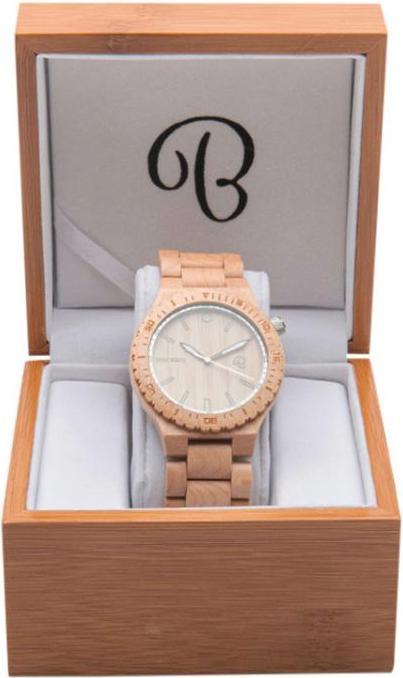 Actual product image Bambuu Wooden clock (Analogue wristwatch, 46 mm)